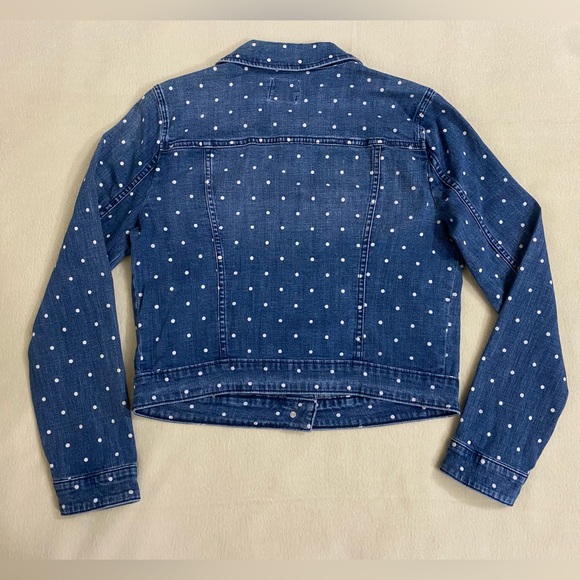 Elle polka dot denim jacket - Picture 6 of 12